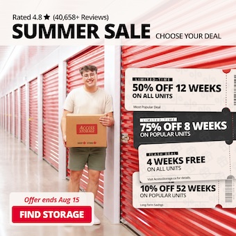Access Storage - Ottawa East (Satellite) Promotion